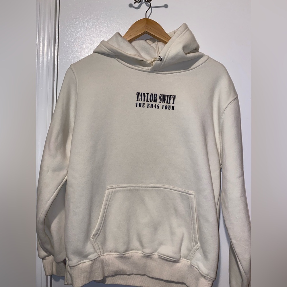 Taylor Swift THE ERAS TOUR Cream Hoodie